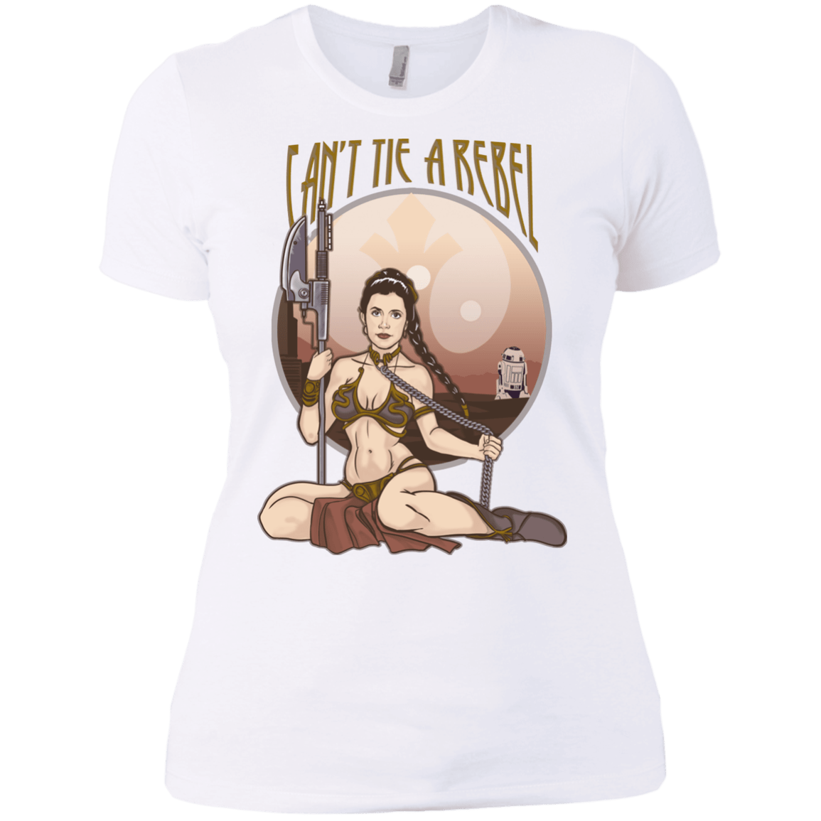 T-Shirts White / X-Small Can't Tie a Rebel Women's Premium T-Shirt