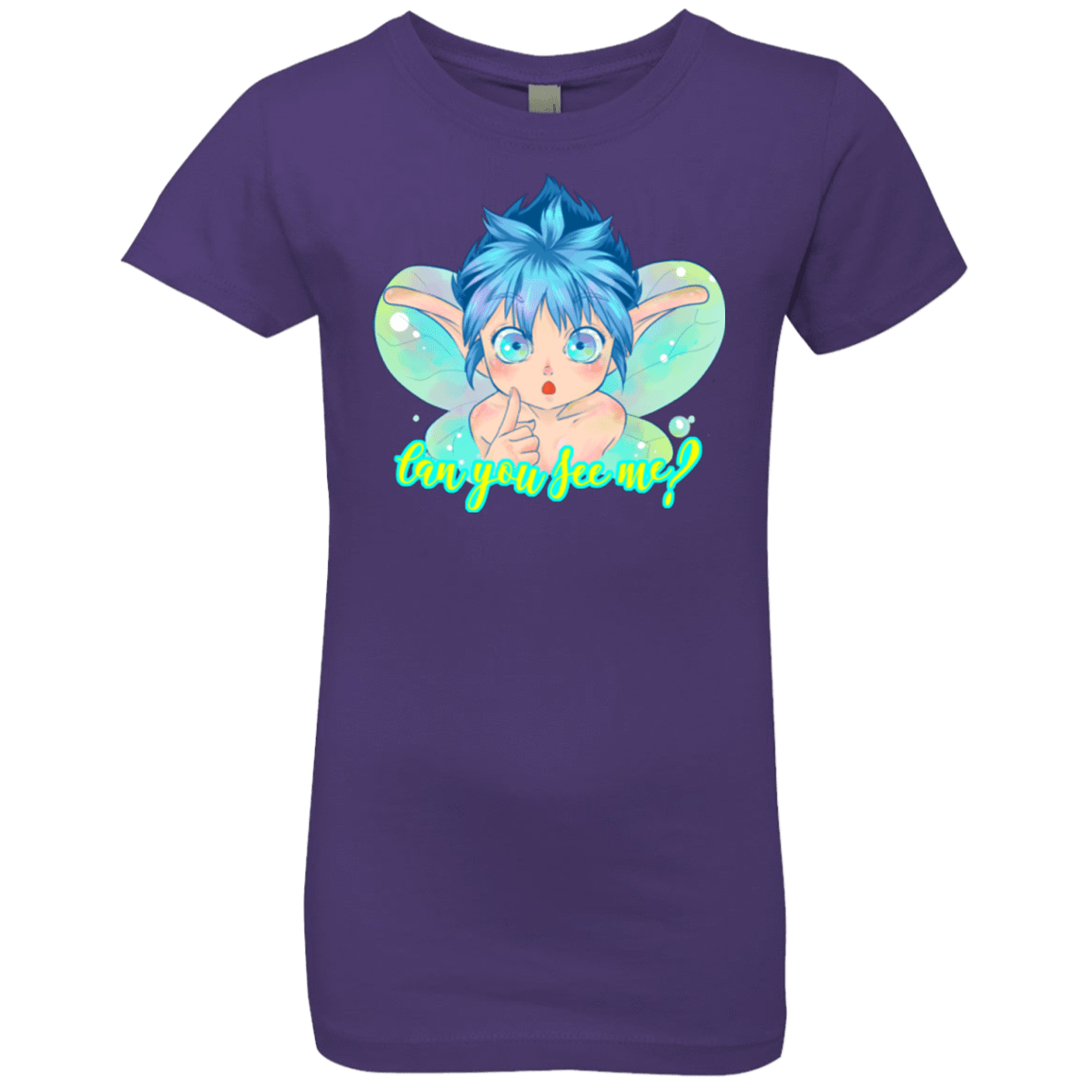 T-Shirts Purple Rush / YXS Can you see me Girls Premium T-Shirt