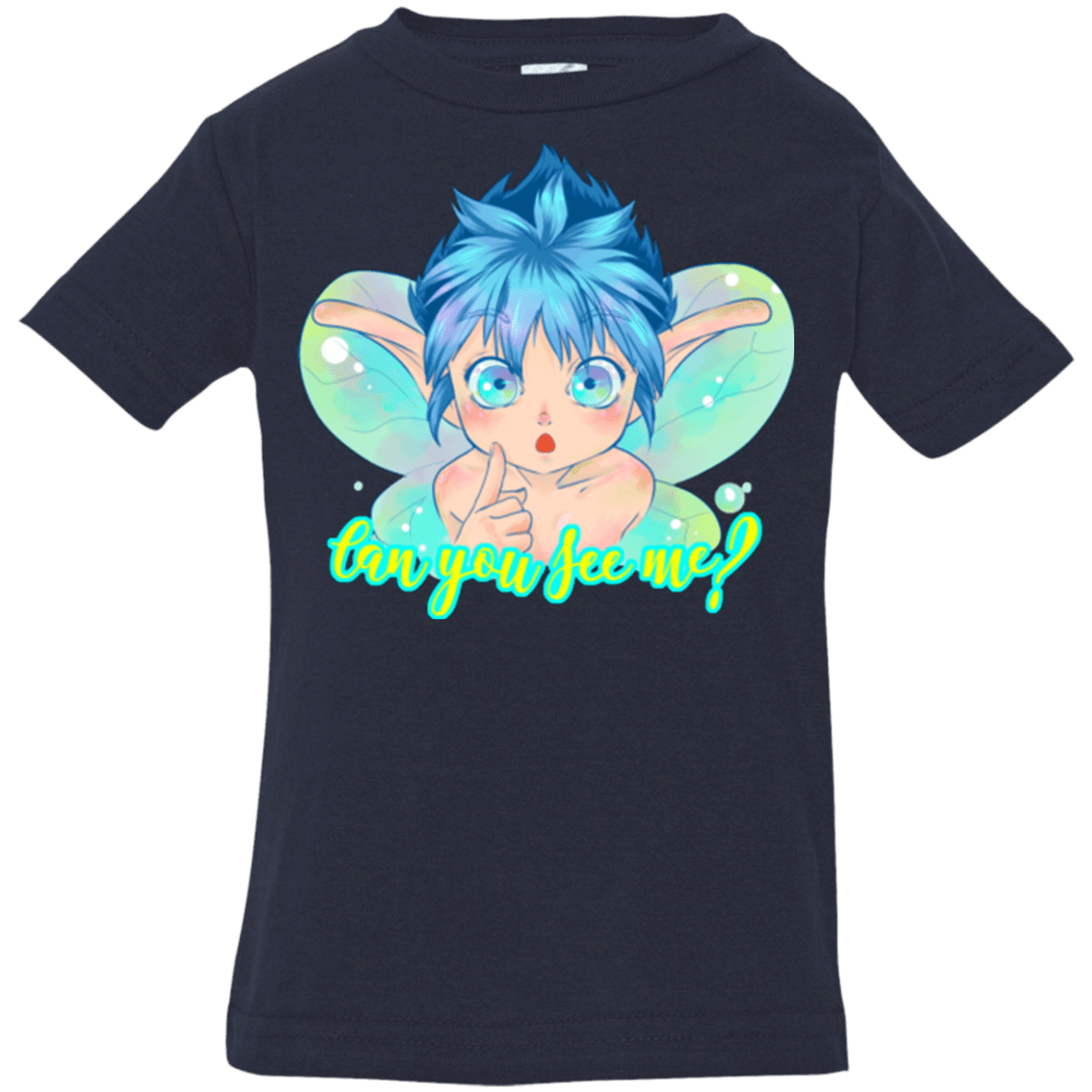 T-Shirts Navy / 6 Months Can you see me Infant PremiumT-Shirt