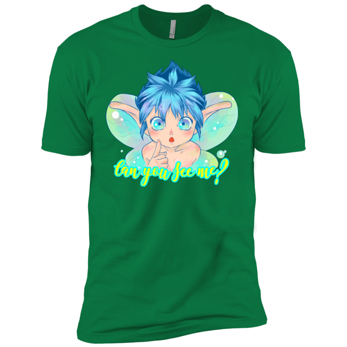 T-Shirts Kelly Green / X-Small Can you see me Men's Premium T-Shirt