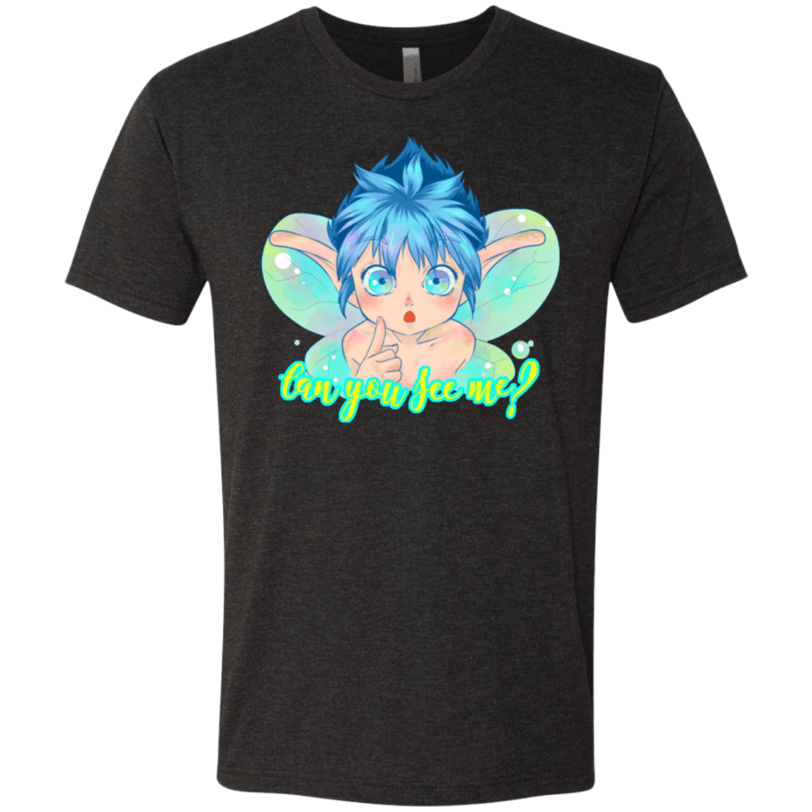 T-Shirts Vintage Black / Small Can you see me Men's Triblend T-Shirt