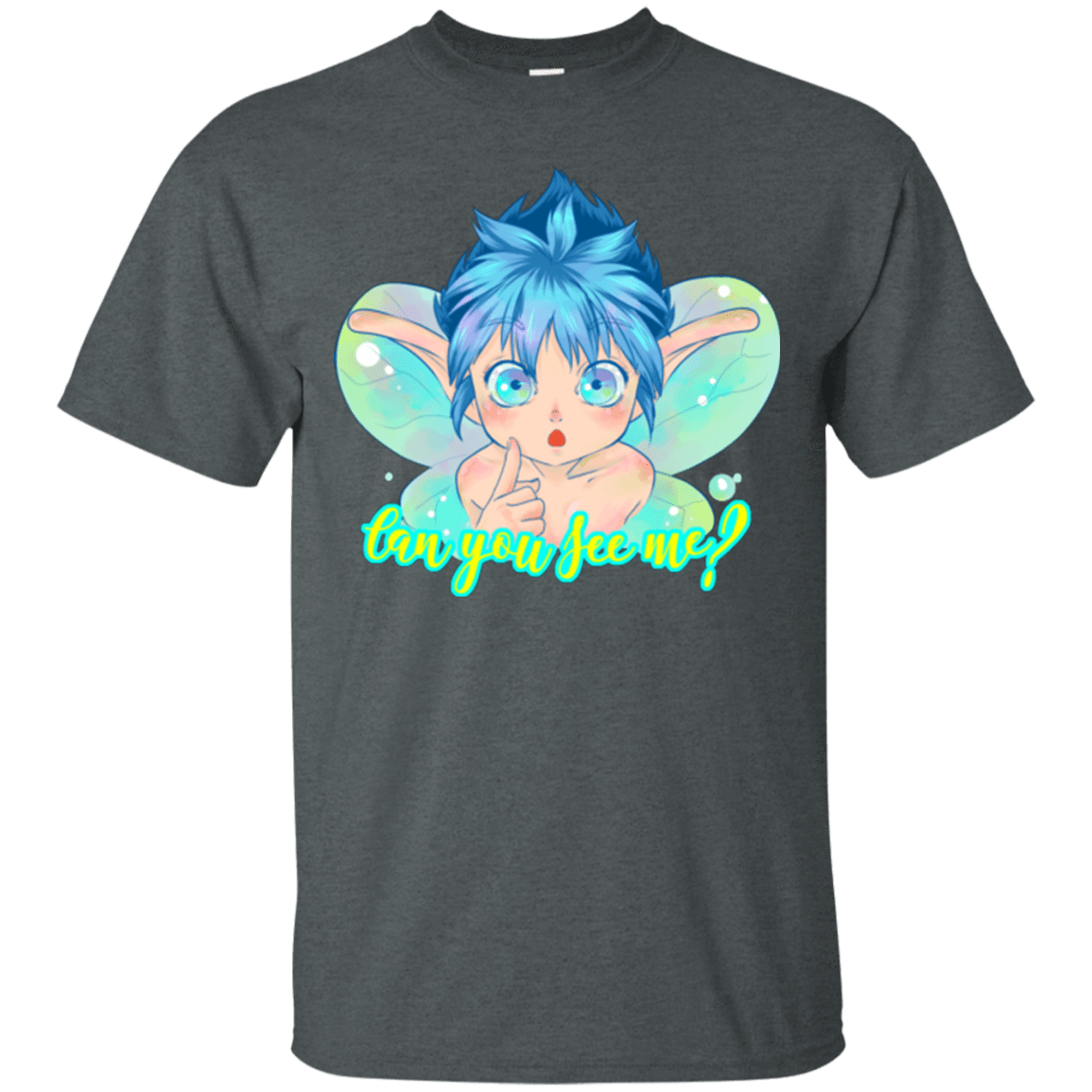 T-Shirts Dark Heather / Small Can you see me T-Shirt