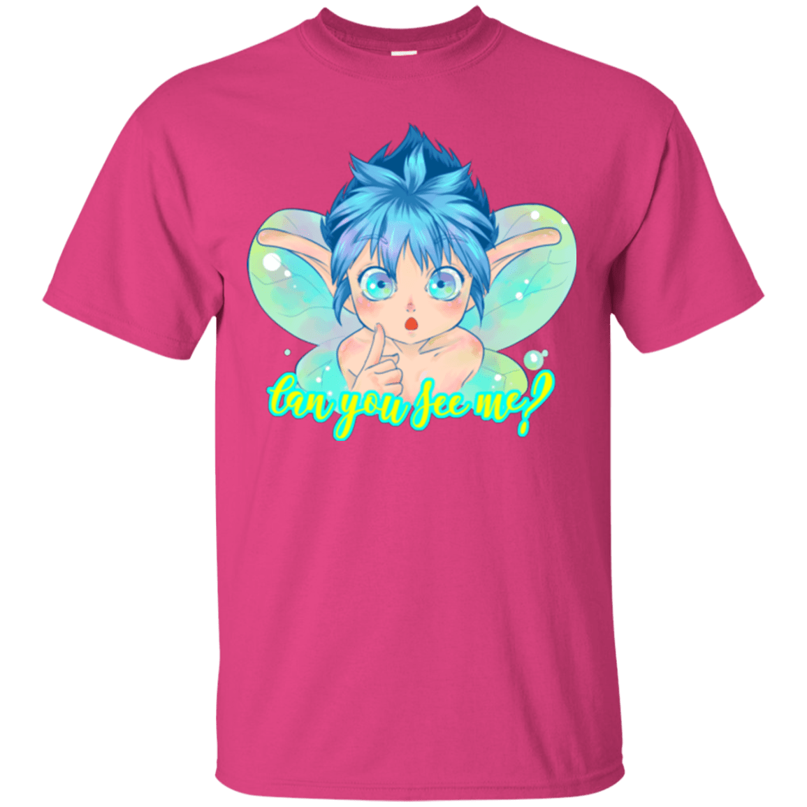 T-Shirts Heliconia / Small Can you see me T-Shirt