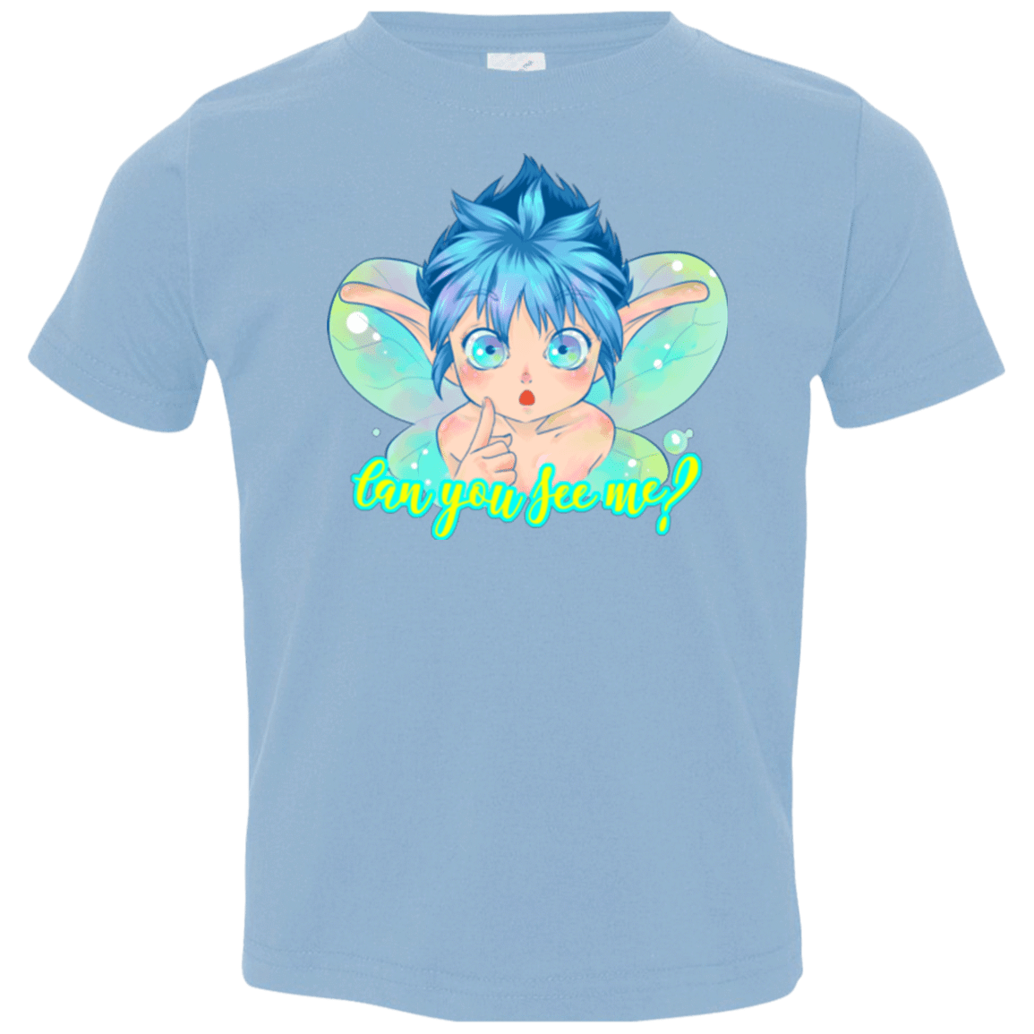 T-Shirts Light Blue / 2T Can you see me Toddler Premium T-Shirt
