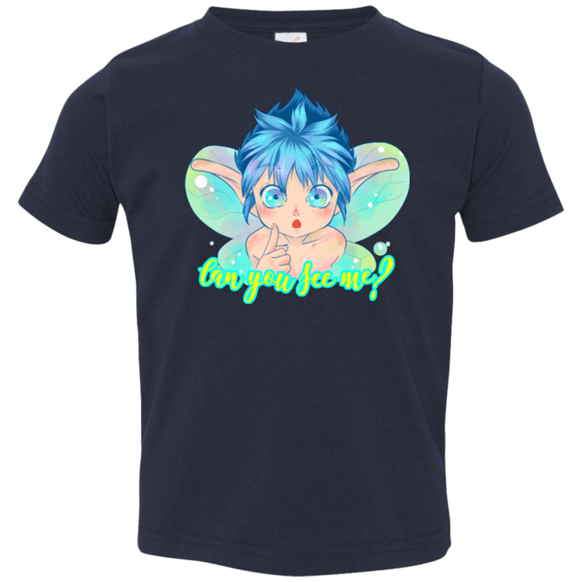T-Shirts Navy / 2T Can you see me Toddler Premium T-Shirt