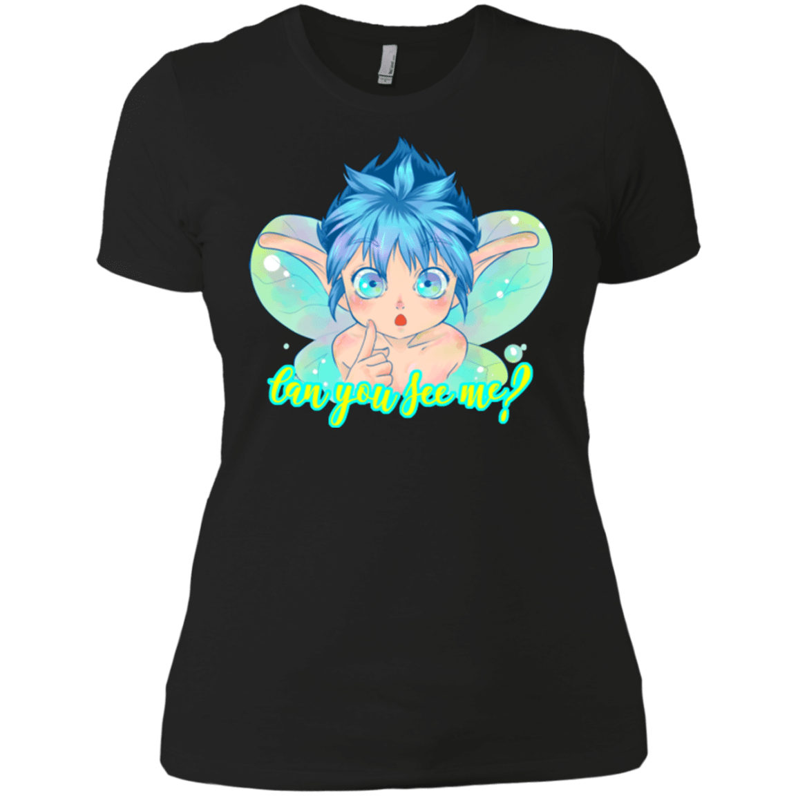 T-Shirts Black / X-Small Can you see me Women's Premium T-Shirt