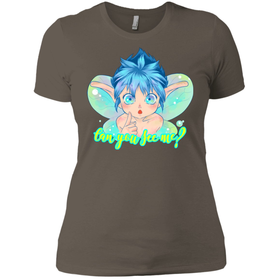 T-Shirts Warm Grey / X-Small Can you see me Women's Premium T-Shirt