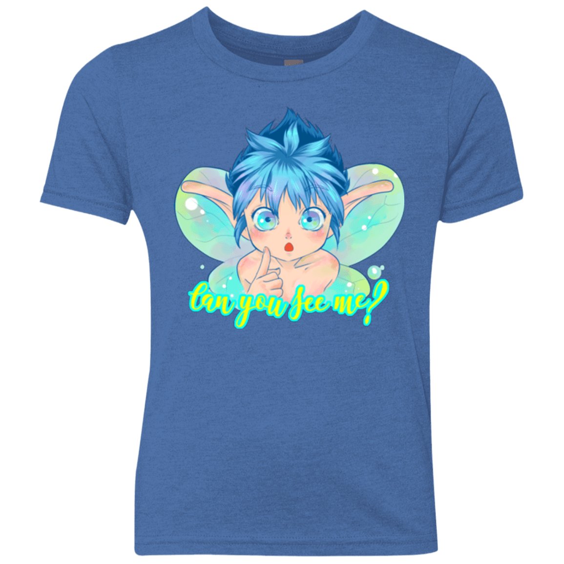 T-Shirts Vintage Royal / YXS Can you see me Youth Triblend T-Shirt