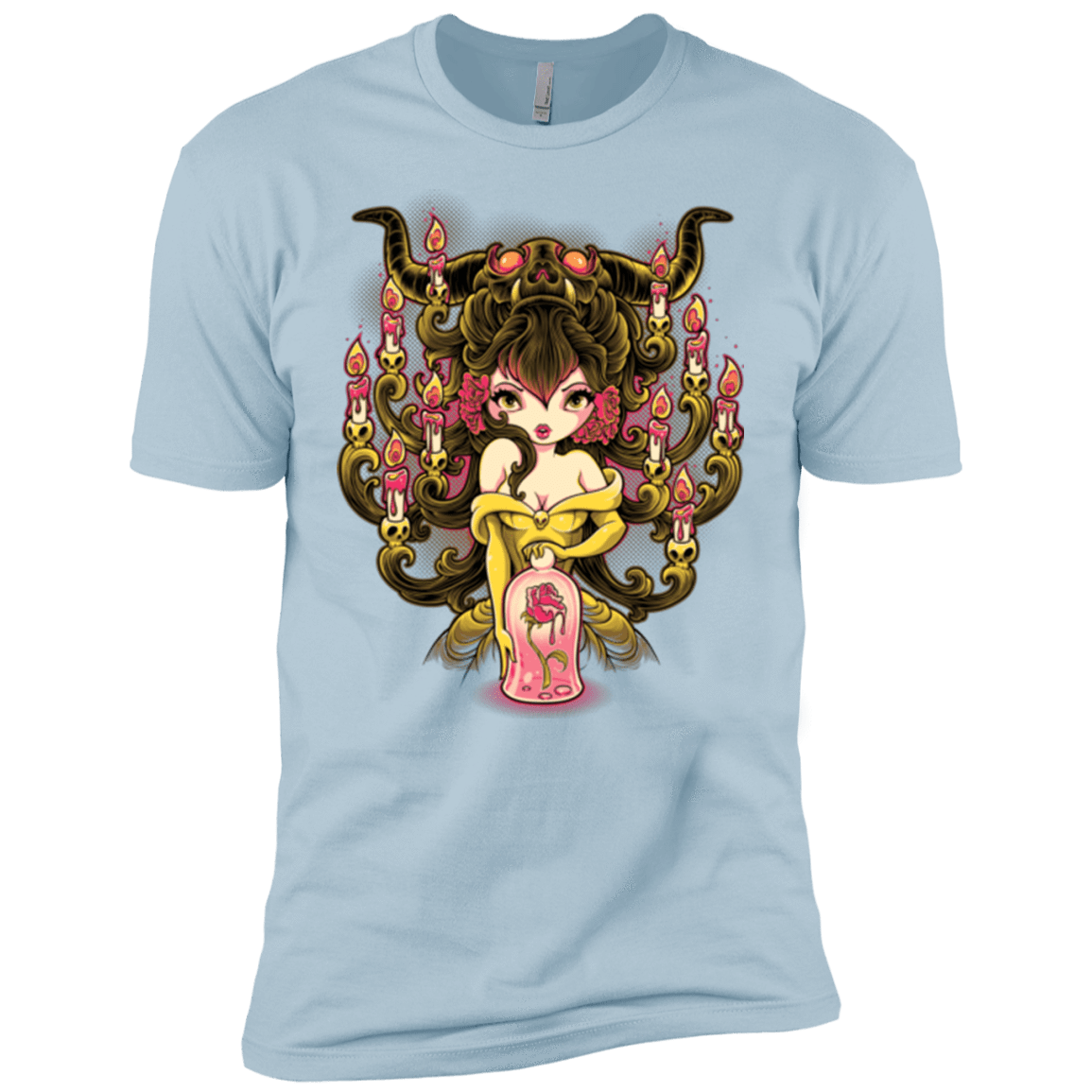 T-Shirts Light Blue / YXS Candelabra Boys Premium T-Shirt
