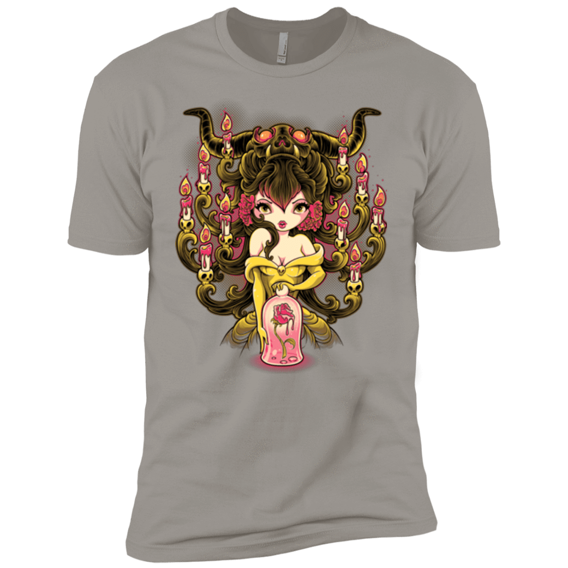 T-Shirts Light Grey / YXS Candelabra Boys Premium T-Shirt