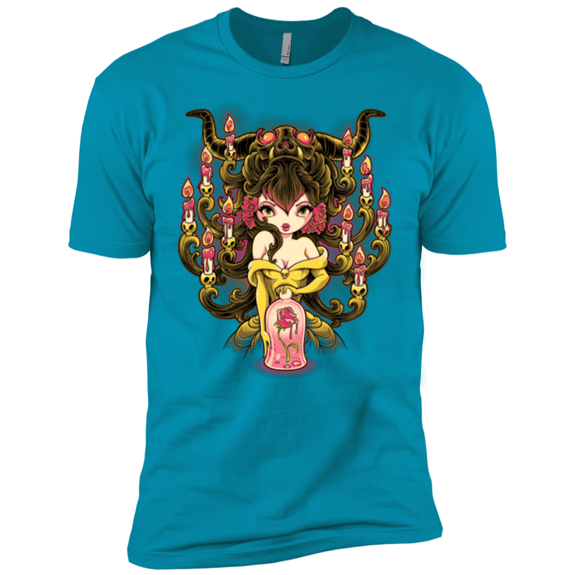 T-Shirts Turquoise / YXS Candelabra Boys Premium T-Shirt