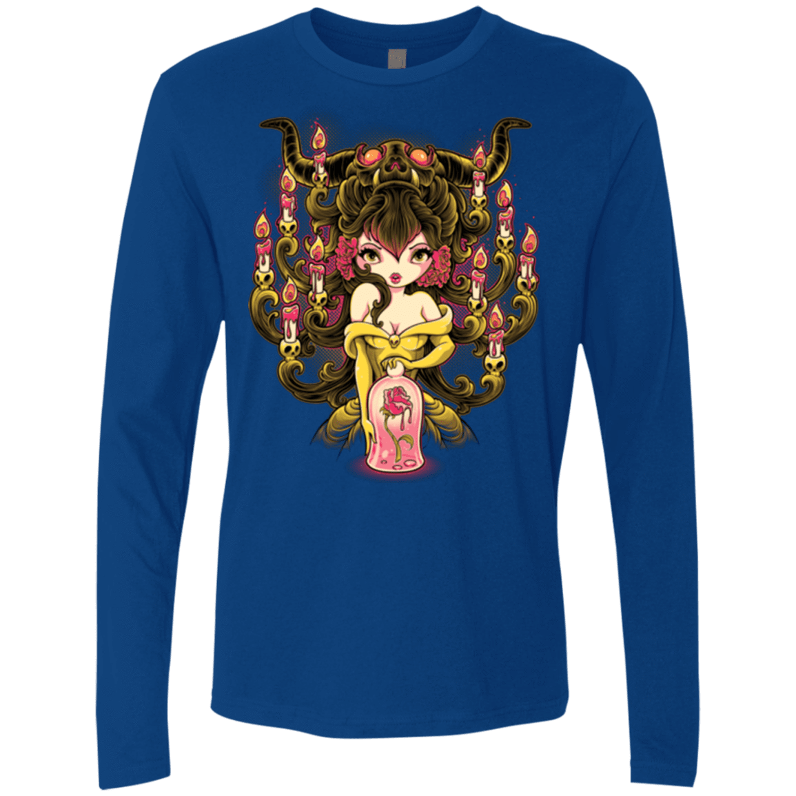 T-Shirts Royal / Small Candelabra Men's Premium Long Sleeve
