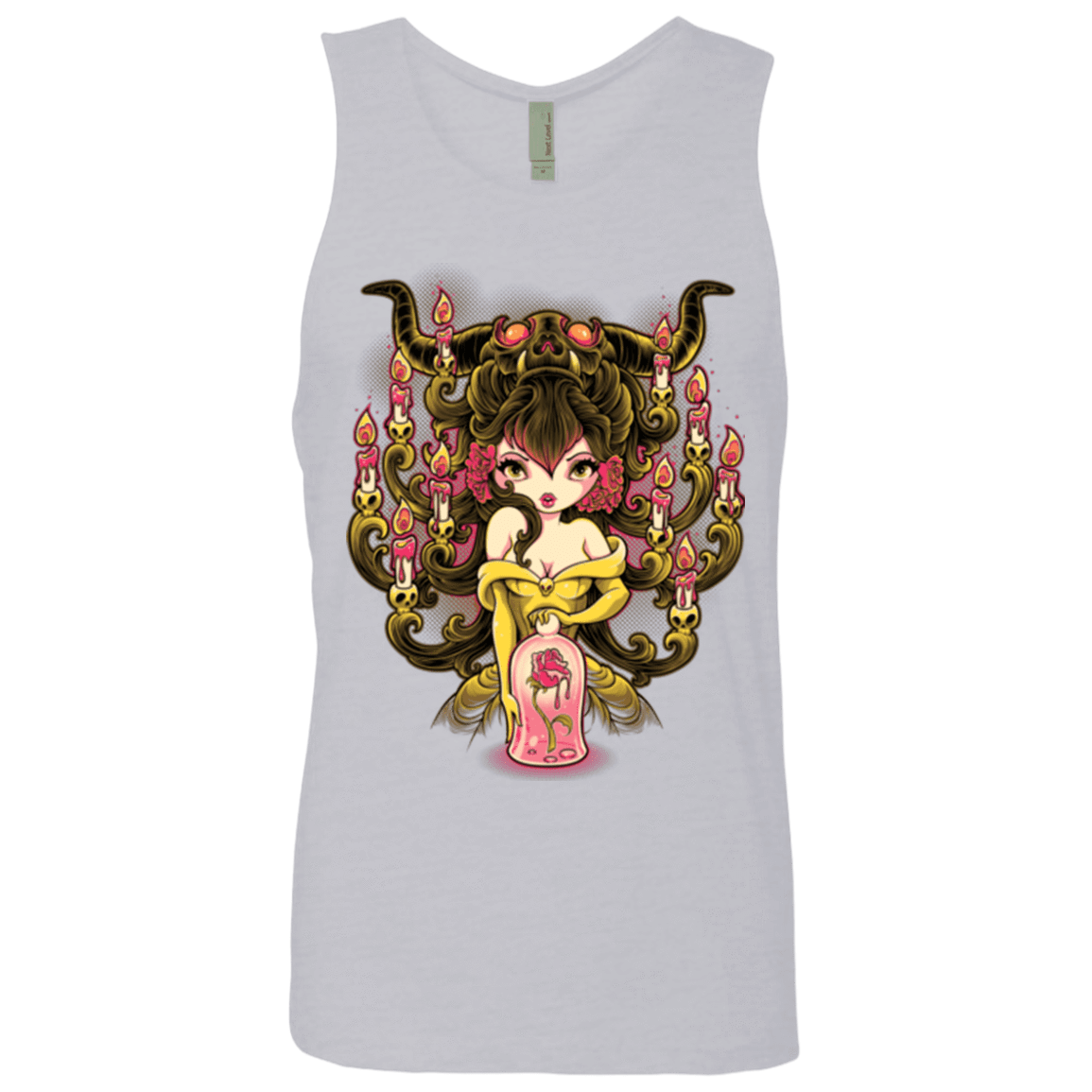 T-Shirts Heather Grey / Small Candelabra Men's Premium Tank Top