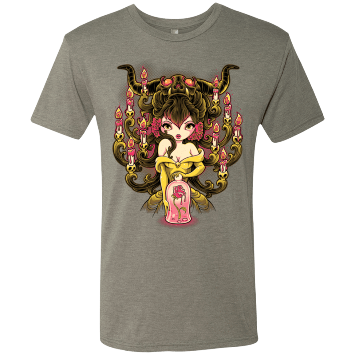 T-Shirts Venetian Grey / Small Candelabra Men's Triblend T-Shirt