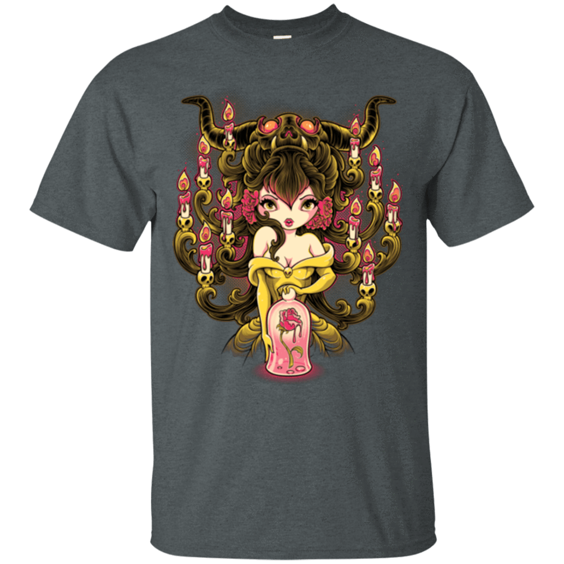 T-Shirts Dark Heather / Small Candelabra T-Shirt