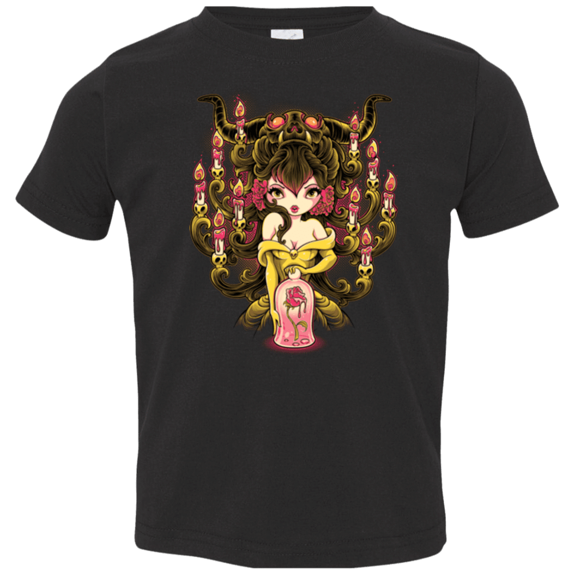 T-Shirts Black / 2T Candelabra Toddler Premium T-Shirt