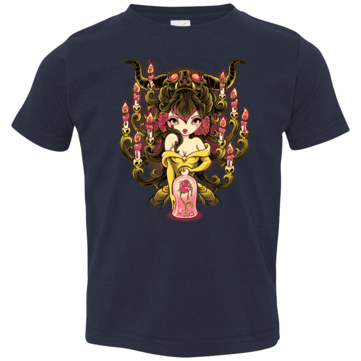 T-Shirts Navy / 2T Candelabra Toddler Premium T-Shirt