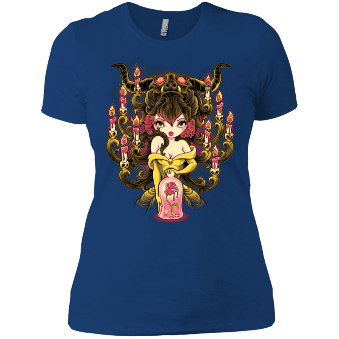 T-Shirts Royal / X-Small Candelabra Women's Premium T-Shirt