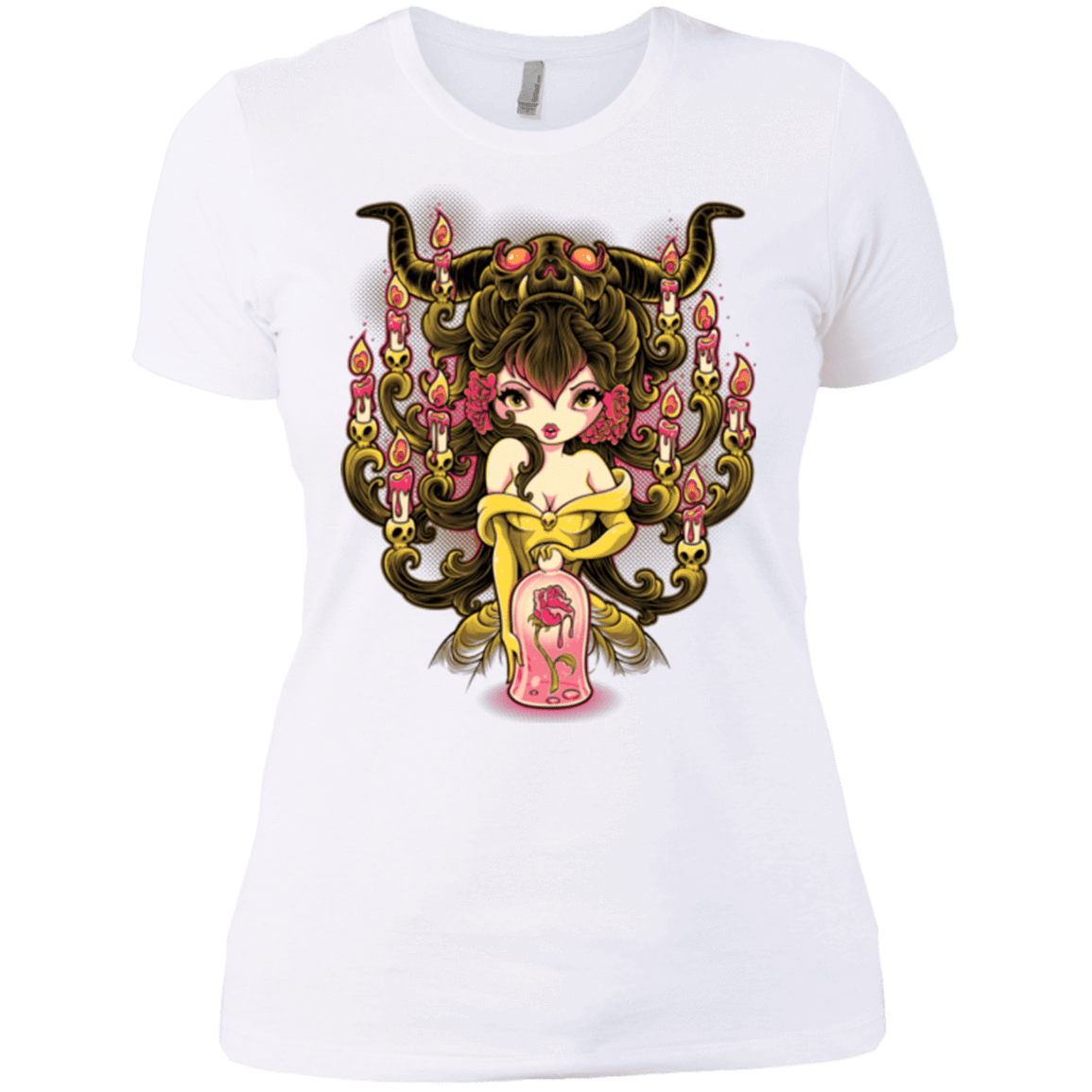 T-Shirts White / X-Small Candelabra Women's Premium T-Shirt