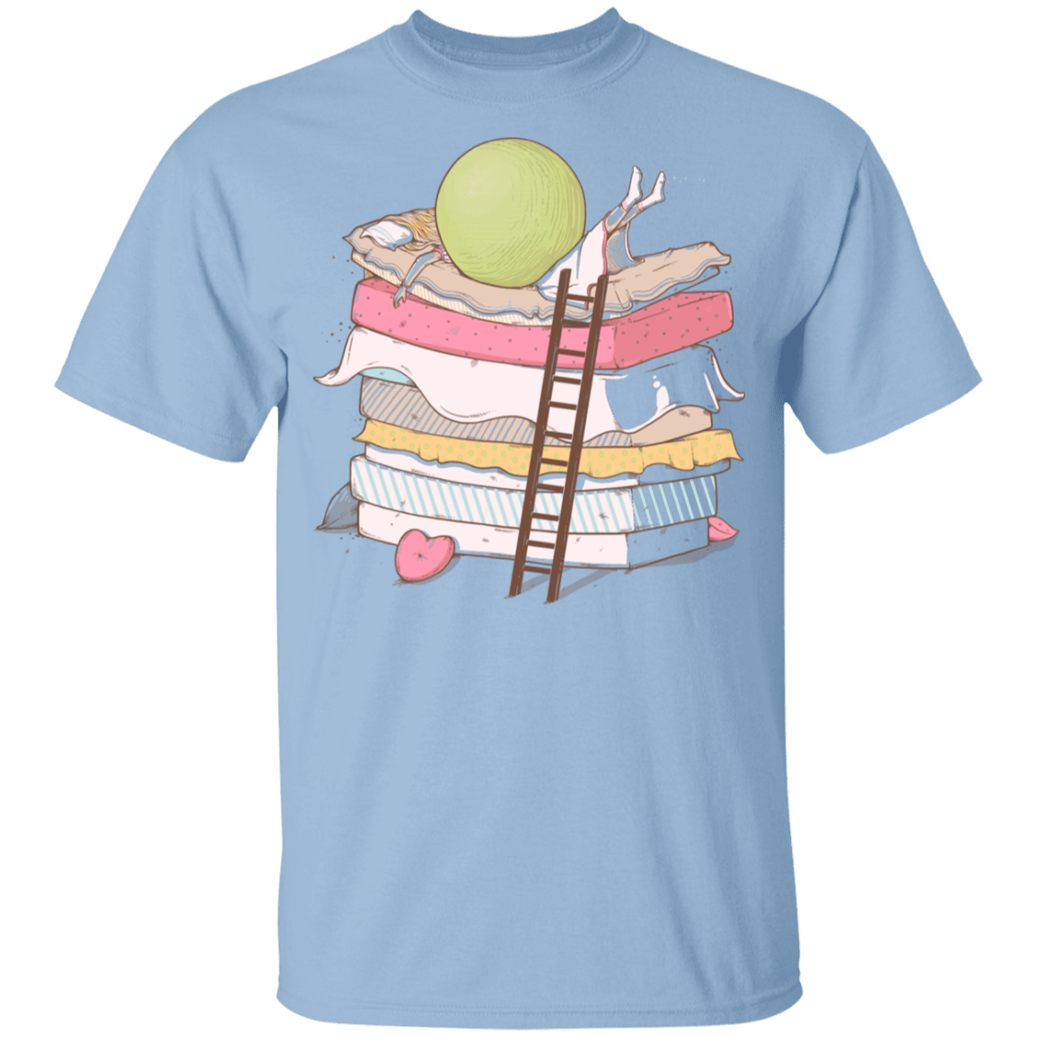 T-Shirts Light Blue / YXS Cant Sleep Youth T-Shirt