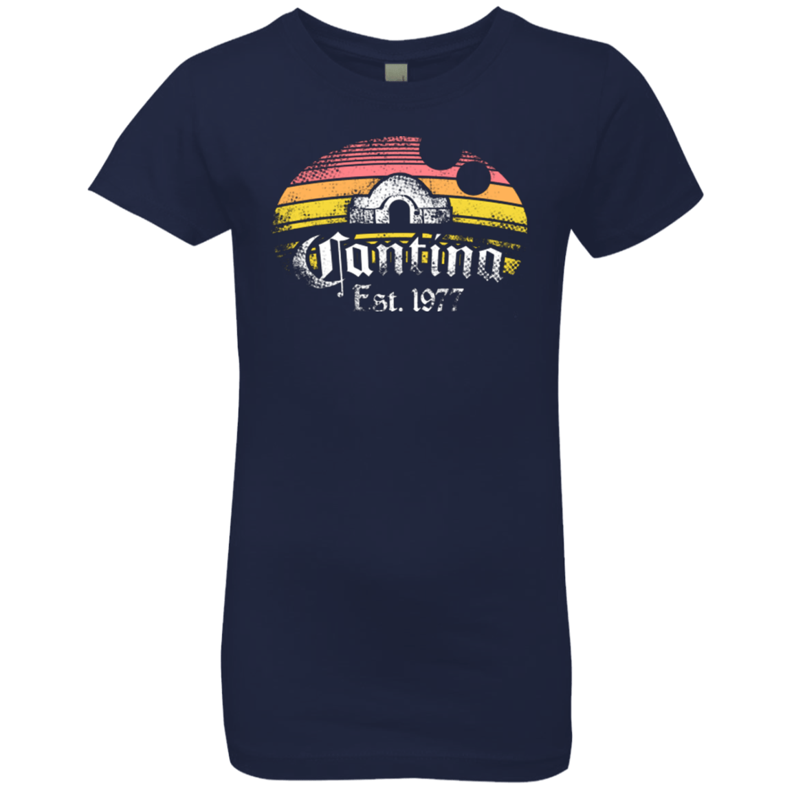 T-Shirts Midnight Navy / YXS Cantina Girls Premium T-Shirt