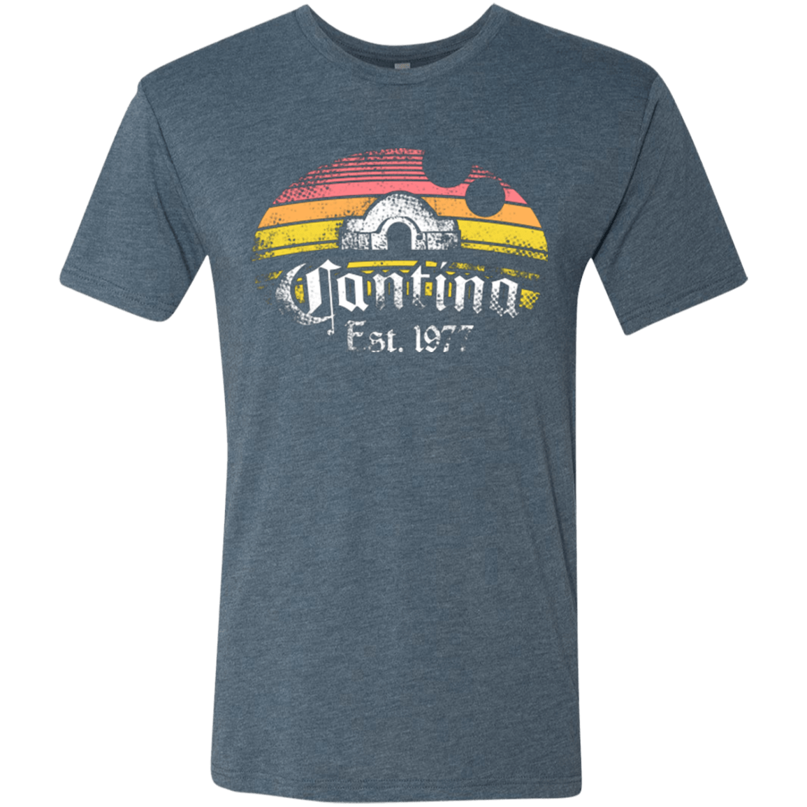 T-Shirts Indigo / Small Cantina Men's Triblend T-Shirt