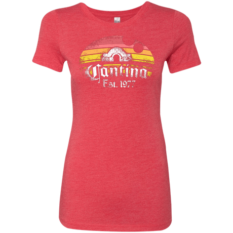 T-Shirts Vintage Red / Small Cantina Women's Triblend T-Shirt
