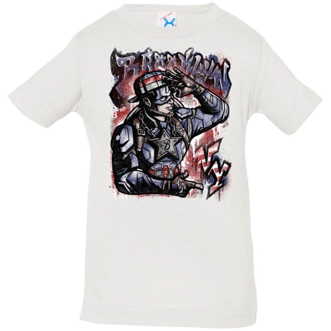T-Shirts White / 6 Months Cap Brooklyn Infant PremiumT-Shirt