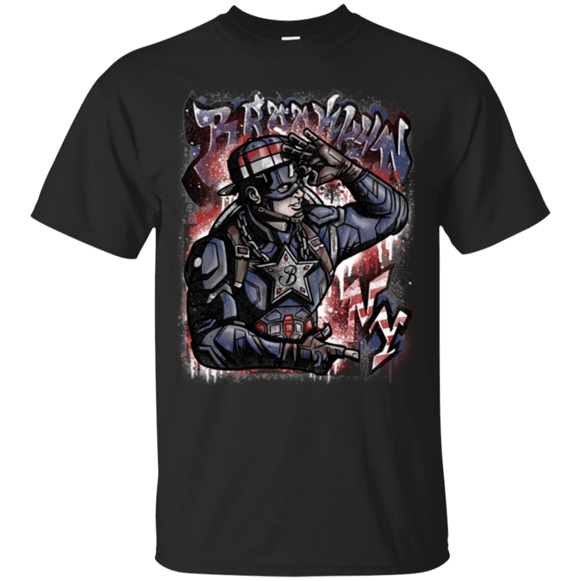 T-Shirts Black / Small Cap Brooklyn T-Shirt