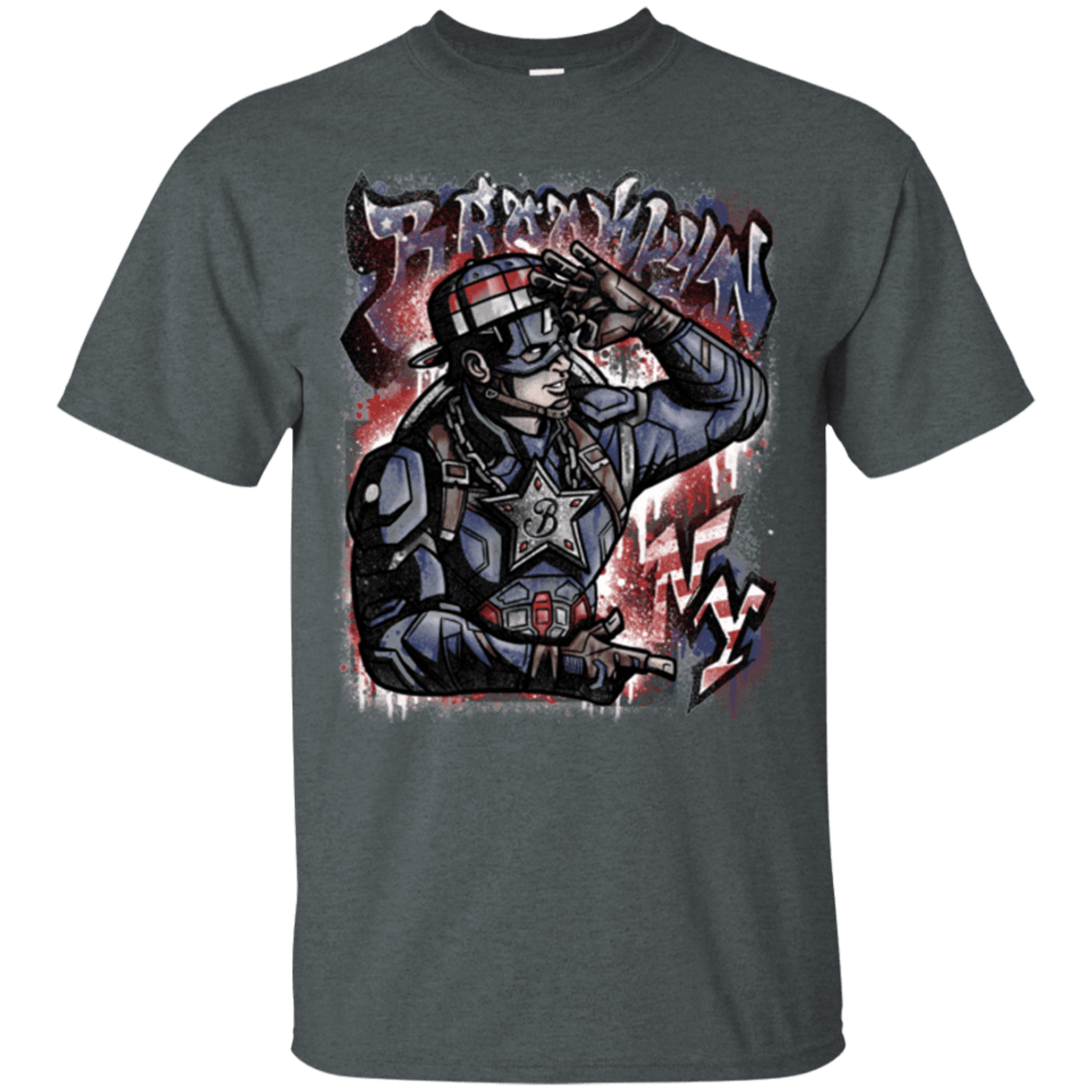 T-Shirts Dark Heather / Small Cap Brooklyn T-Shirt