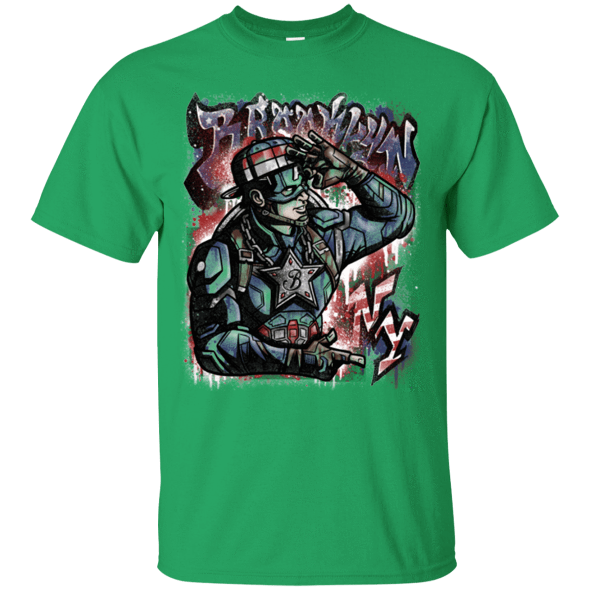 T-Shirts Irish Green / Small Cap Brooklyn T-Shirt