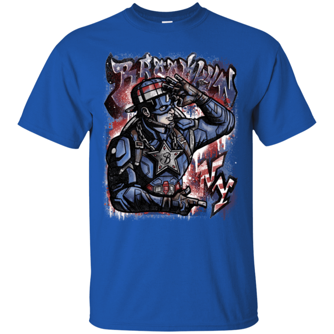 T-Shirts Royal / Small Cap Brooklyn T-Shirt