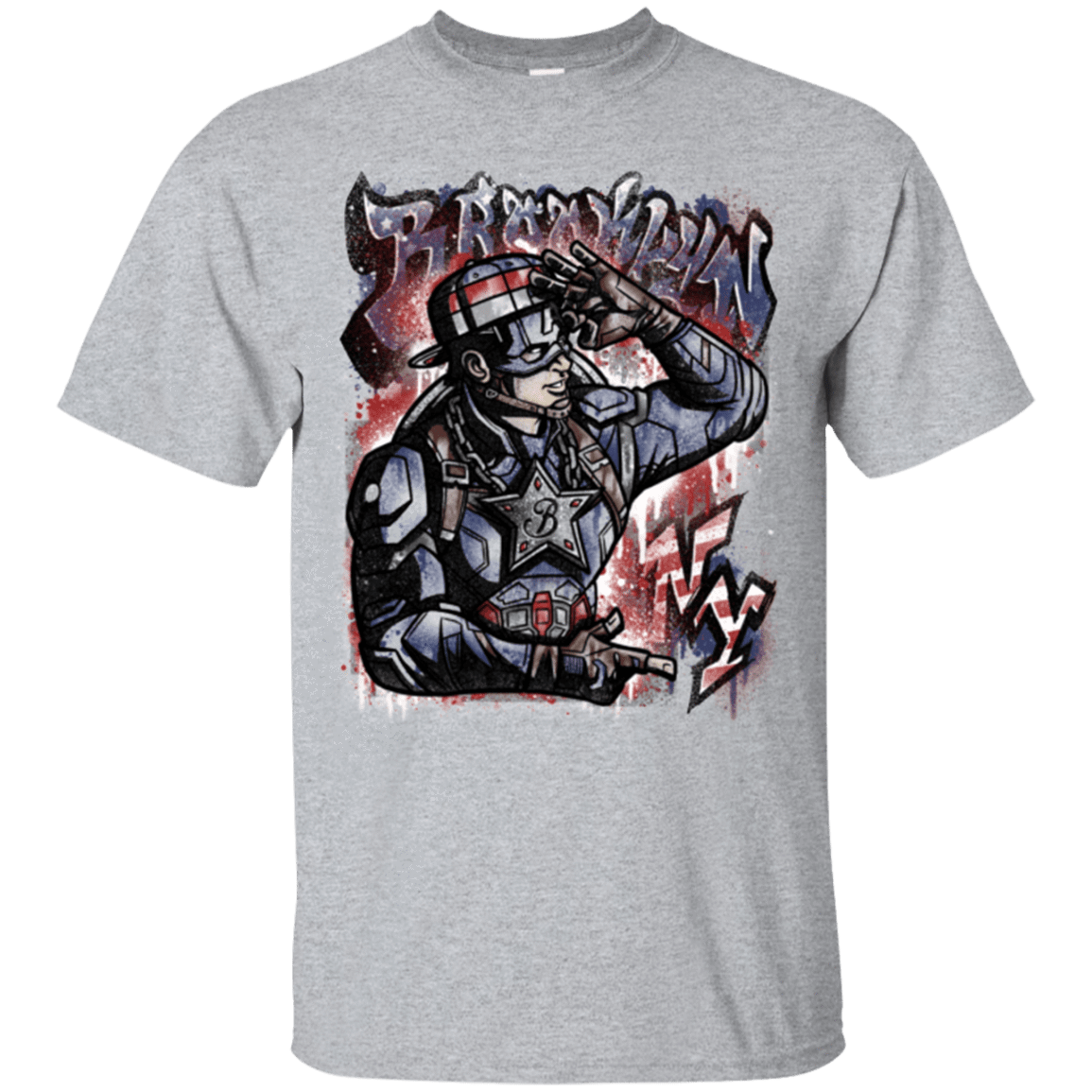 T-Shirts Sport Grey / Small Cap Brooklyn T-Shirt