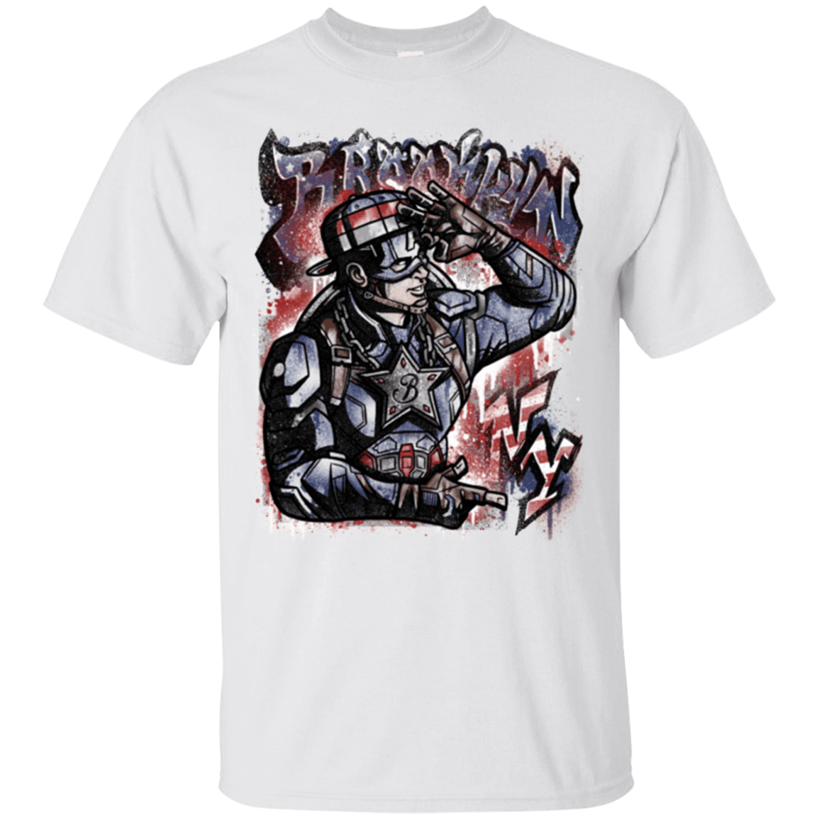 T-Shirts White / Small Cap Brooklyn T-Shirt