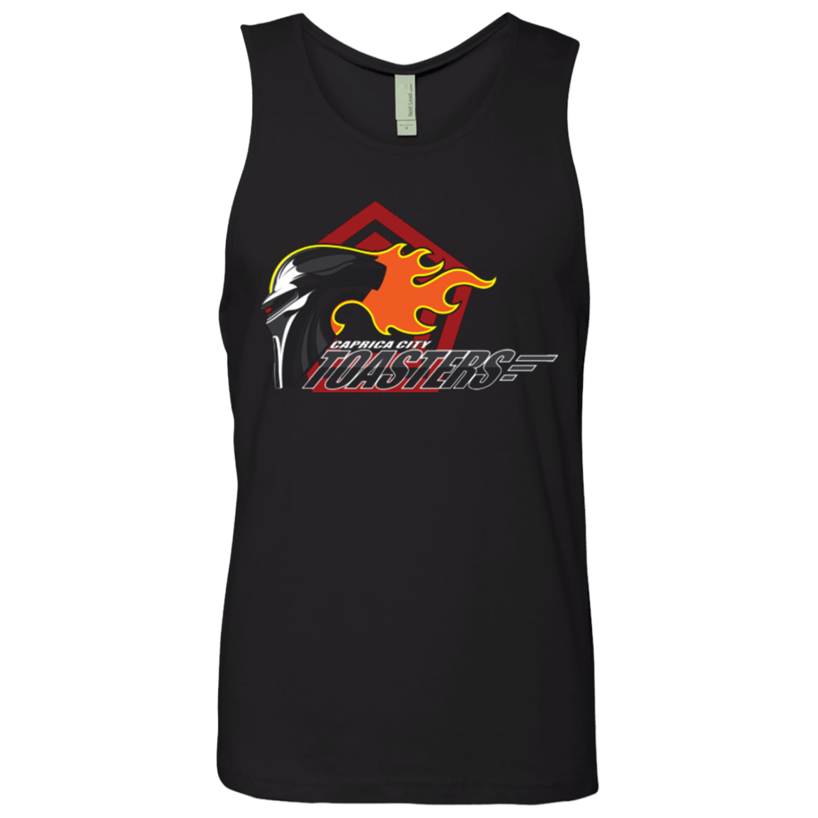 T-Shirts Black / Small Caprica City Toasters Men's Premium Tank Top
