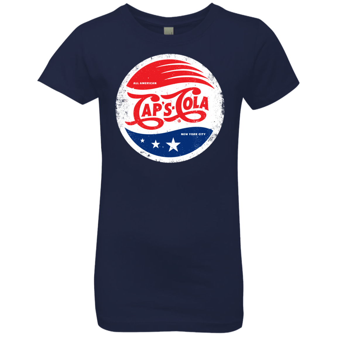 T-Shirts Midnight Navy / YXS Caps Cola Girls Premium T-Shirt