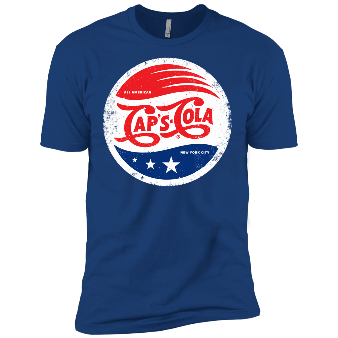 T-Shirts Royal / X-Small Caps Cola Men's Premium T-Shirt
