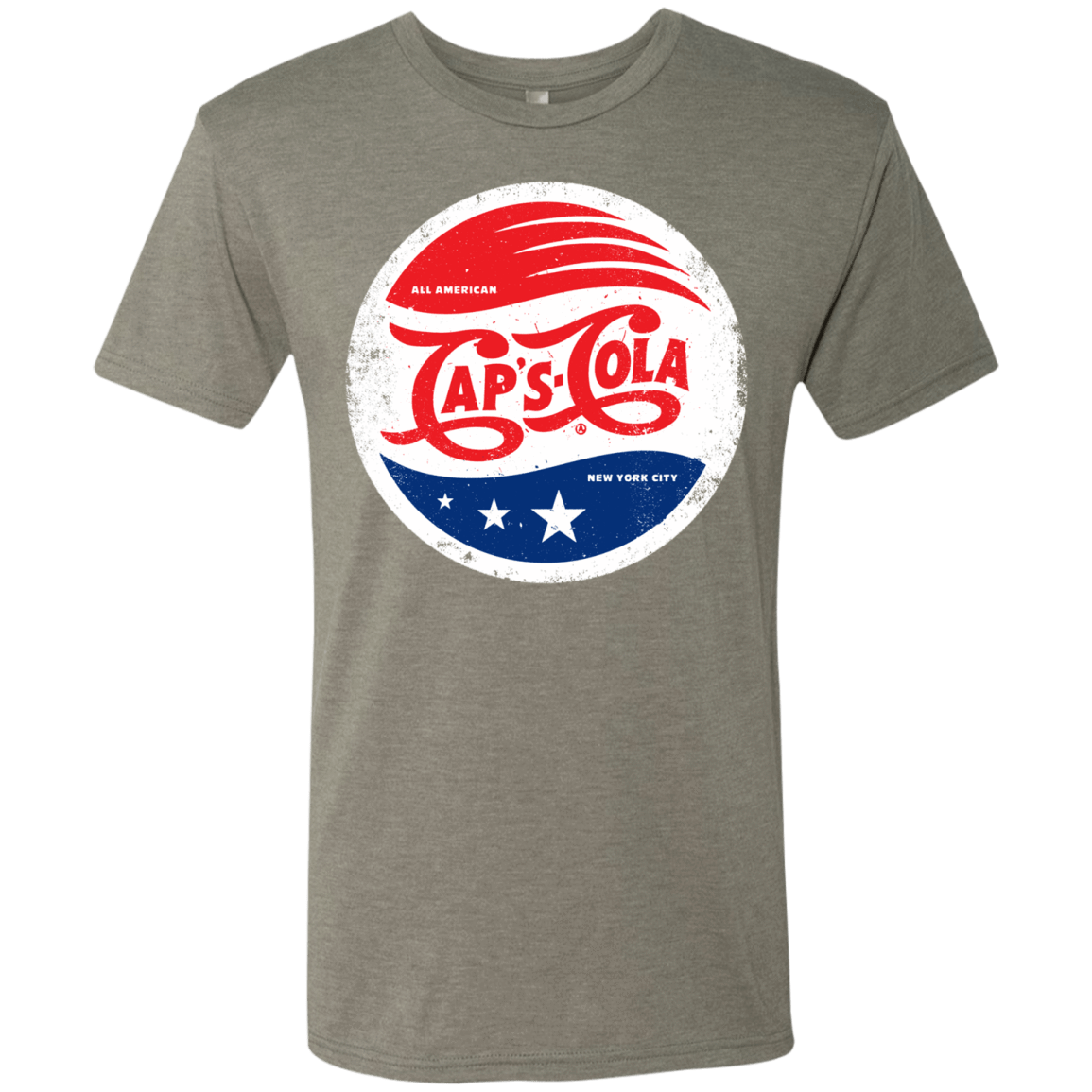 T-Shirts Venetian Grey / Small Caps Cola Men's Triblend T-Shirt