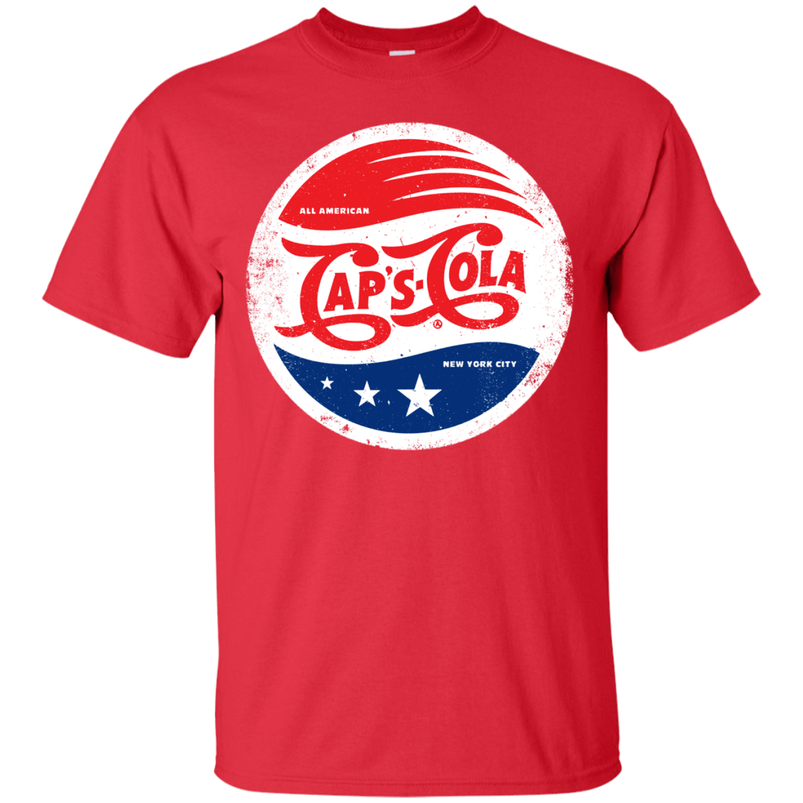 T-Shirts Red / Small Caps Cola T-Shirt