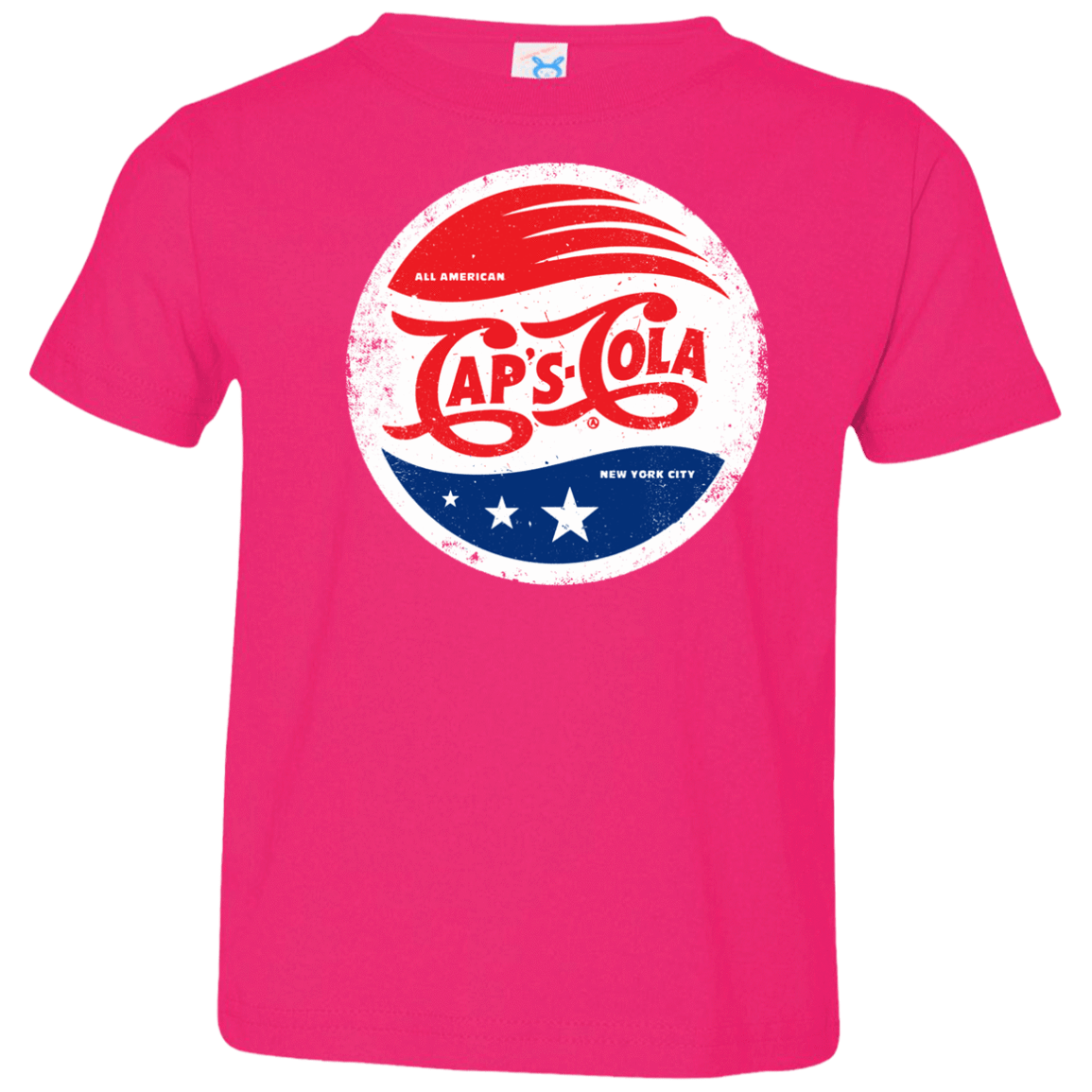 T-Shirts Hot Pink / 2T Caps Cola Toddler Premium T-Shirt