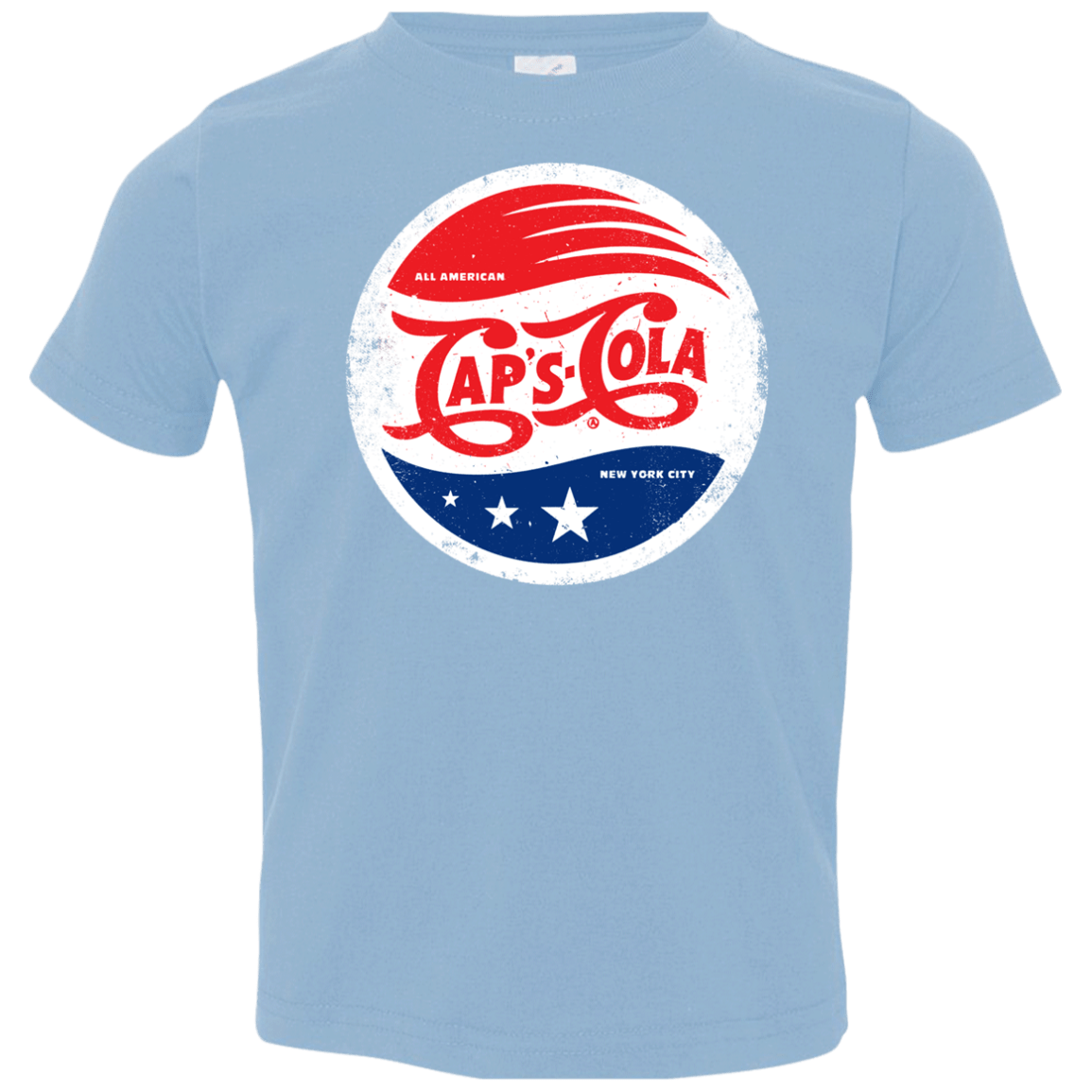 T-Shirts Light Blue / 2T Caps Cola Toddler Premium T-Shirt