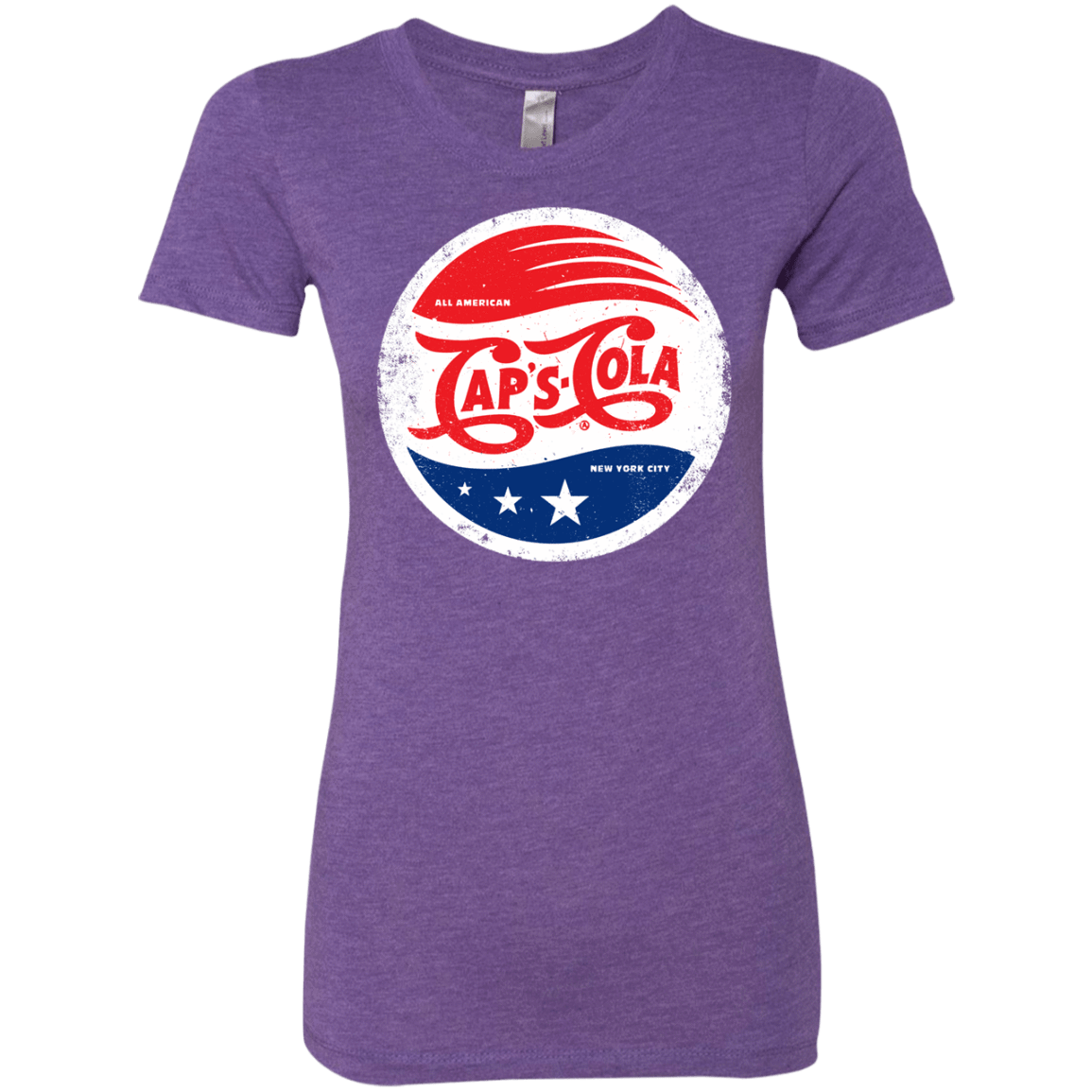 T-Shirts Purple Rush / Small Caps Cola Women's Triblend T-Shirt