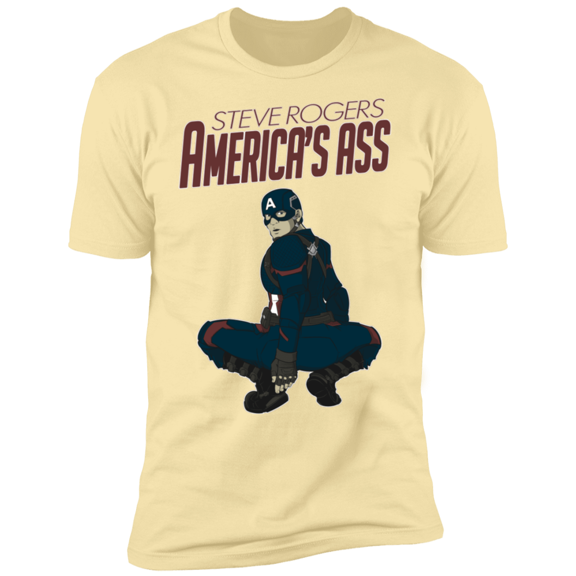 T-Shirts Banana Cream / S Captain Anaconda Men's Premium T-Shirt