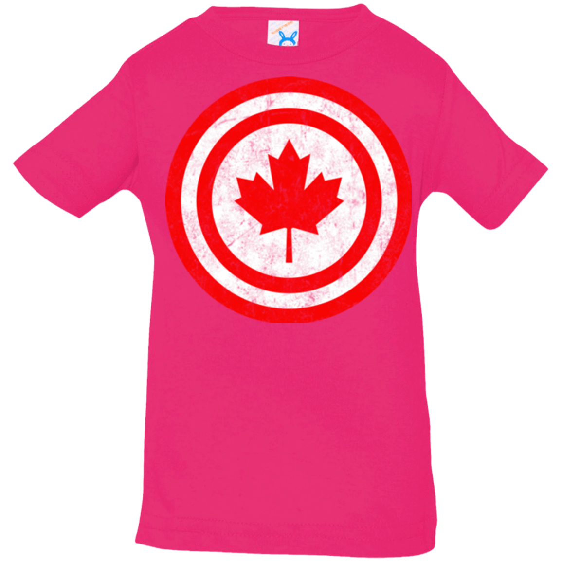 T-Shirts Hot Pink / 6 Months Captain Canada Infant PremiumT-Shirt