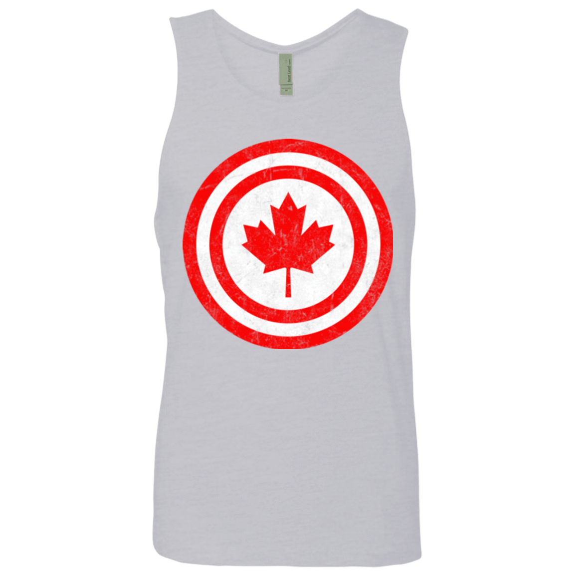 T-Shirts Heather Grey / Small Captain Canada Men's Premium Tank Top