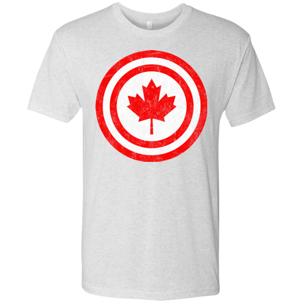 T-Shirts Heather White / Small Captain Canada Men's Triblend T-Shirt