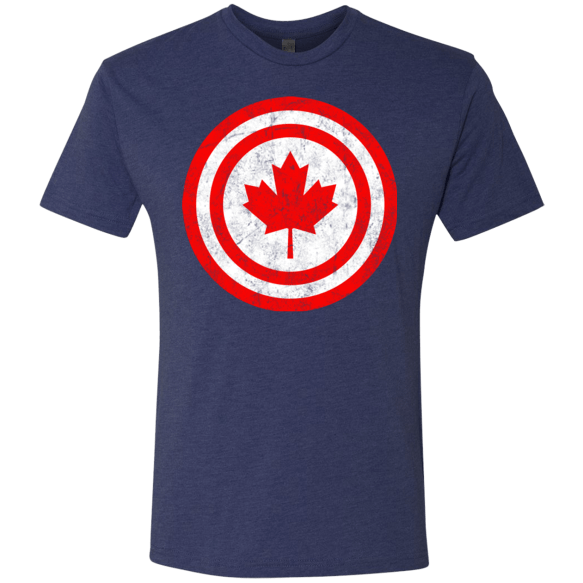 T-Shirts Vintage Navy / Small Captain Canada Men's Triblend T-Shirt