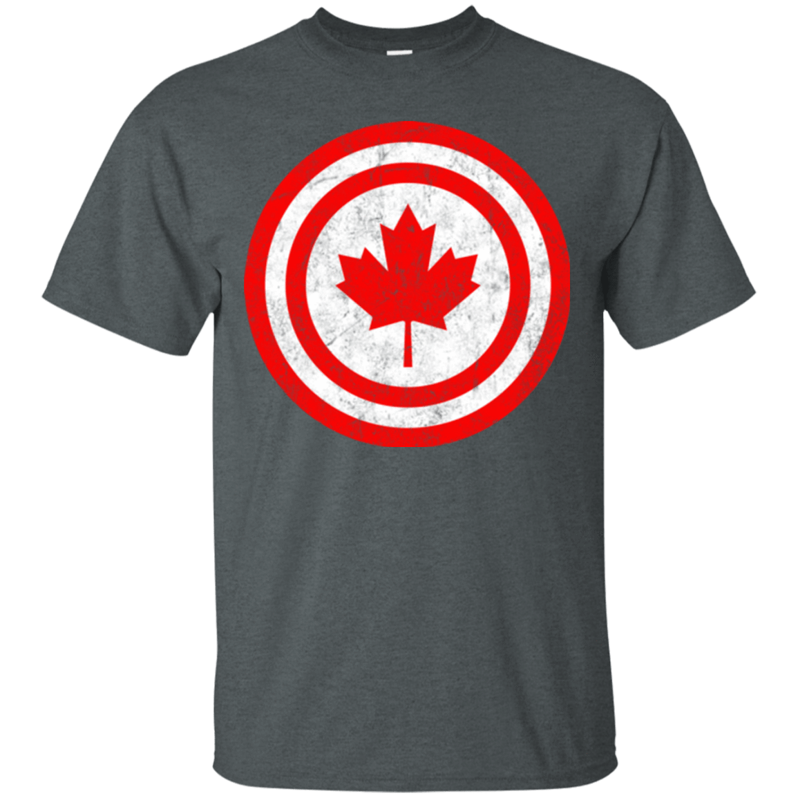 T-Shirts Dark Heather / Small Captain Canada T-Shirt