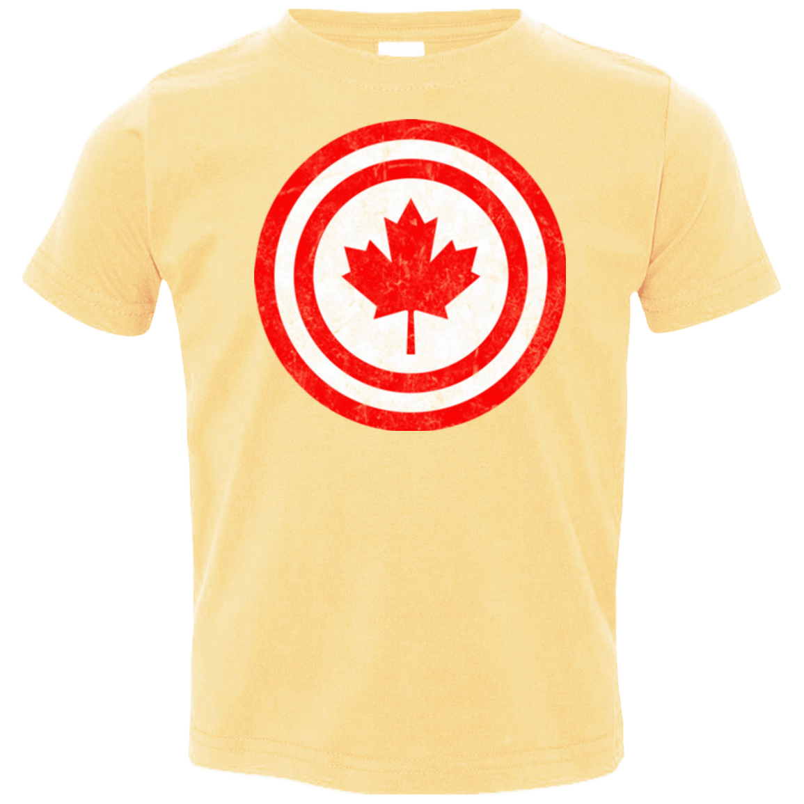 T-Shirts Butter / 2T Captain Canada Toddler Premium T-Shirt