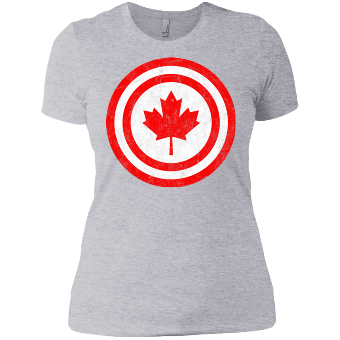T-Shirts Heather Grey / X-Small Captain Canada Women's Premium T-Shirt